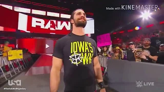 Seth Rollins And Roman Reigns(The Shield)  Entrance HD 2018