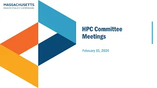 MOAT and CDT Committee Meetings - February 15, 2024