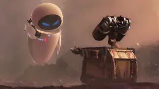 WALL-E (2008) - WALL-E Meets EVE  (HD)