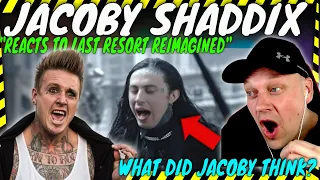 JACOBY SHADDIX's Reaction To " Last Resort Reimagined " By FALLING IN REVERSE is Awesome!