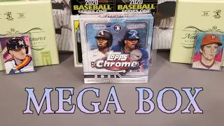 2021 Topps Chrome Retail Mega Box. $60 Are You Kidding Me!!!