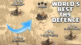 TH9 (Town Hall 9) World's Best Defence | TH9 Mega Troll War Base - Clash of Clans - COC