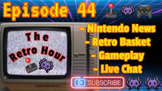 The Retro Hour E44: Nintendo News, Retro Basket, Gameplay #gaming #gameplay #news