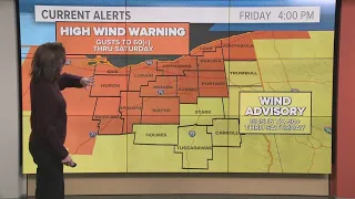 Cleveland weather: Snow showers and gusty winds on Saturday in Northeast Ohio