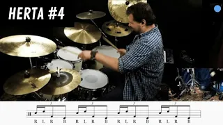 Herta #4 (Drum Fill Lesson) triplet drum fill