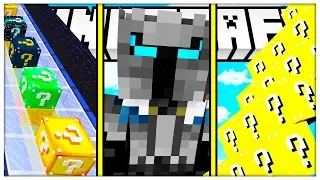 MINECRAFT DELTA LUCKY BLOCK MICRO GAMES - LUCKY BLOCK RACE VS LUCKY BLOCK STAIRS VS LUCKY BLOCK BOSS