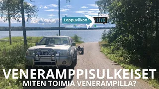 Veneramppisulkeiset - tiedätkö kuinka toimia veneenlaskupaikalla?