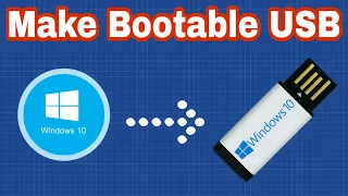 How to make Windows 10 Bootable USB Drive (XP, Vista, 7, 8, 8 1, 10, 10s)