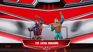 WWE2K22 : easy step by step on how to create the LUCHA DRAGONS ENTRANCE & VICTORY MOTION