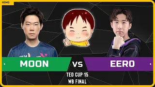 WC3 - TeD Cup 15 - WB Final: [NE] Moon vs Eer0 [UD] (Group B - Ro8)