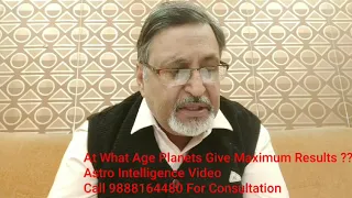 At What Age Planets Give Maximum Result ??