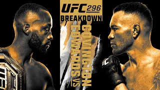 The Secret to Colby Covington Claiming the Welterweight Crown | UFC 296 BREAKDOWN