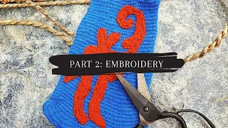 High-Class Purse Project (Part 2: Embroidery) | Virsama