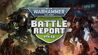 Imperial Knights vs Chaos Knights Warhammer 40k Battle Report Ep 39