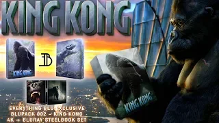 KING KONG - 4K Steelbook - EverythingBlu Exclusive: BluPack 002 - Unboxing & Review | BLURAY DAN