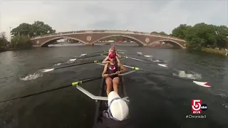 Photographer captures Head of the Charles Regatta in a unique light