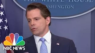 Anthony Scaramucci Hints At How He'll Deal With Donald Trump's Tweets | NBC News