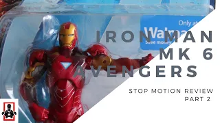 Iron man MK 6 Walmart exclusive  The avengers review pt1 #ironman #marvel #avengers #marvellegends