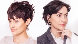 Hairstyles For Growing Out Short Hair | Growing Out a Pixie Cut