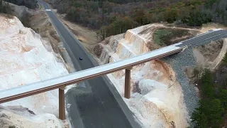 Updated Martin Luther King Jr. Expressway Extension Hot Springs to Hot Springs Village    HD 1080p