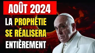 PAPE FRANÇOIS: Le sombre présage pour 2024, se préparer à la PROPHÉTIE de MALACHIE