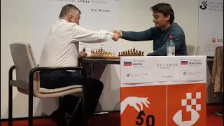 Alexander Morozevich vs Anatoly Karpov • Eurotel World Chess Trophy, 2002