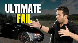 lamborghini vs ferrari race- Did he crash the lambo?