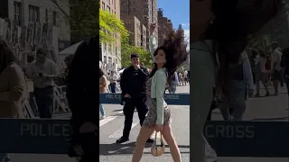 Reaction video #nyc #catwalk #reactionvideo #reactions #expression #reaction #model #shorts #viral