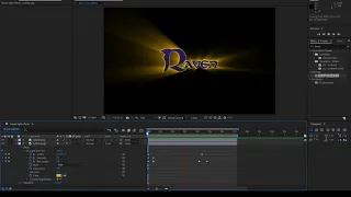 After Effects Practice: Light Rays