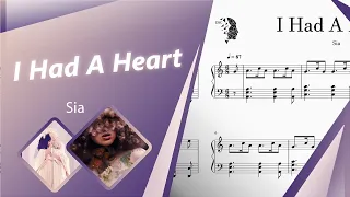 I Had A Heart - Sia | Piano Cover