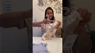 REAGINDO as roupas que o PAPAI escolheu para nossa filha!