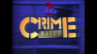 Crime Watch Nz Tv Promo 1994