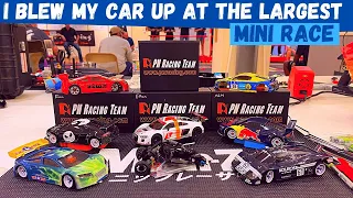Biggest Kyosho Mini Z Micro RC Car Track and Race EVER | PN Racing North American Championships