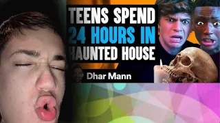 Teens spend 24 hours inside haunted house what happens next is shocking reaction￼￼