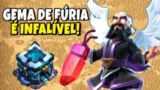 ATAQUES IMPARÁVEIS COM GEMA DE FÚRIA NO CV13 | Clash Of Clans