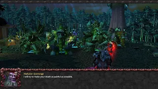 Malfurion consumes Ysera's Heart and fights Cenarius