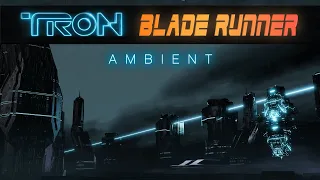 💠Tron Legacy & Blade Runner Deep Focus Ambient 🎧| Urban Soundscapes S01E09 | Genesis