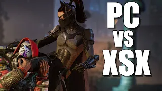 Gotham Knights -  Xbox Series X vs PC Gameplay  (New Patch Comparison)