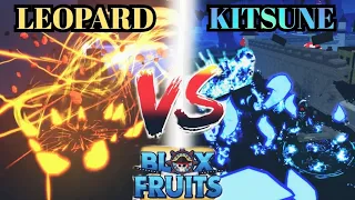 Kitsune vs Leopard WHO IS THE BEST FRUIT?? - Blox fruit