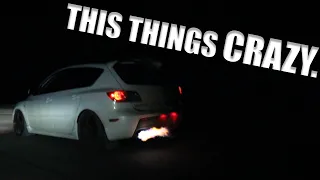 BACKFIRE and FLAMES?! - Mazdaspeed 3 Review