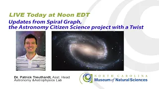 Lunchtime Discovery Series: Spiral Galaxies with Astrophysicist Patrick Treuthardt