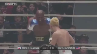 Floyd Mayweather vs Tenshin Nasukawa | Full Fight | Money Team