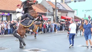 Velika atrakcija konjanika kroz Donji Vakuf, dosad neviđena, Ajvatovica 2023.