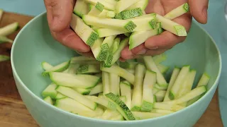 You haven't eaten such ZUCCHINI yet, but WE EAT WITH SPOONS!