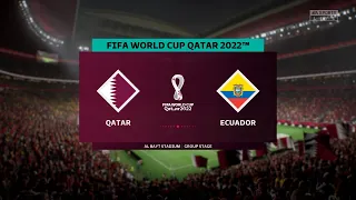Qatar vs Ecuador (20/11/2022) FIFA World Cup Qatar 2022™ FIFA 23