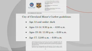 Cleveland City Council seeks increase in penalties for violating curfew laws