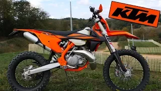 J'ESSAIE LA NOUVELLE KTM 300 EXC 2019 2 TEMPS / Mon Niveau est NUL 😅