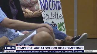 Tempers flare at Brevard County School Board meeting