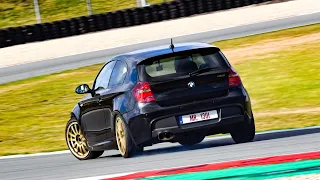 BMW 130i Drifting 4K | TT Assen | Laptorr Exhaust | Sideways