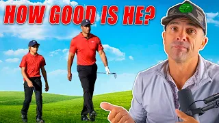 HOW GOOD is CHARLIE WOODS vs TIGER WOODS?